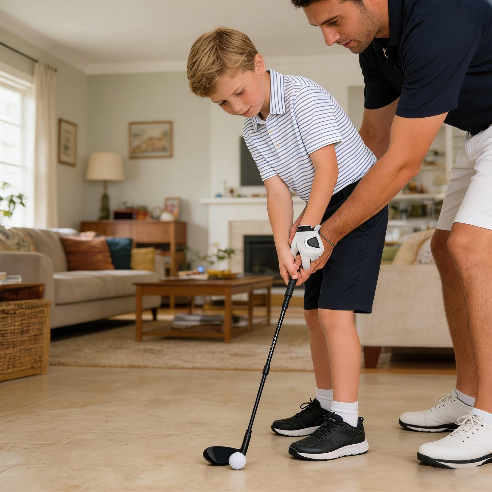 Golfschläger für Herren | Sport Teleskop verstellbar | Golf-Putter für Rechts und Linkshänder - für Herren Damen Junior Anfänger Indoor Outdoor Garten Büro