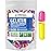 XPRS Nutra Size 5 Empty Capsules - 100 Count Very Small Empty Gelatin Capsules - Pills DIY Capsule Filling - Fillable Pill Gel Caps for Do-It-Yourself Vitamin Supplements (Multi Color)