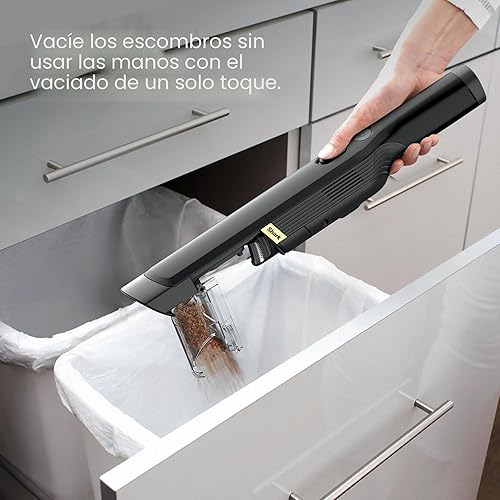 Miniatura 7 de Shark WANDVAC - Aspiradora de mano inalámbrica, ligera, versátil y portátil de 1.4 libras, potente succión para pelo de mascotas, base de carga