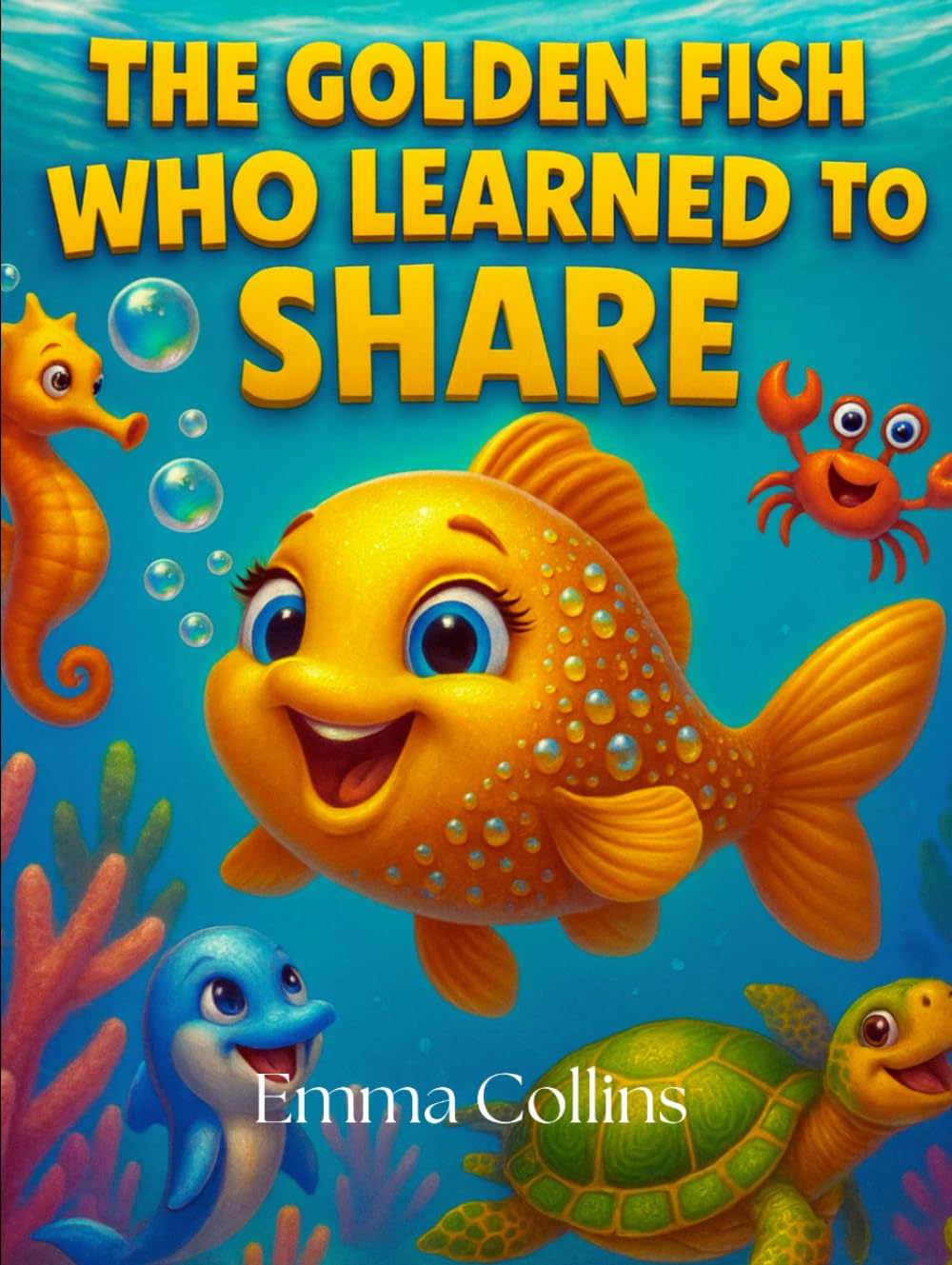 The Golden Fish Who Learned to Share: A Children's Story About Kindness: An illustrated bedtime story for kids ages 3–8 about sharing and friendship