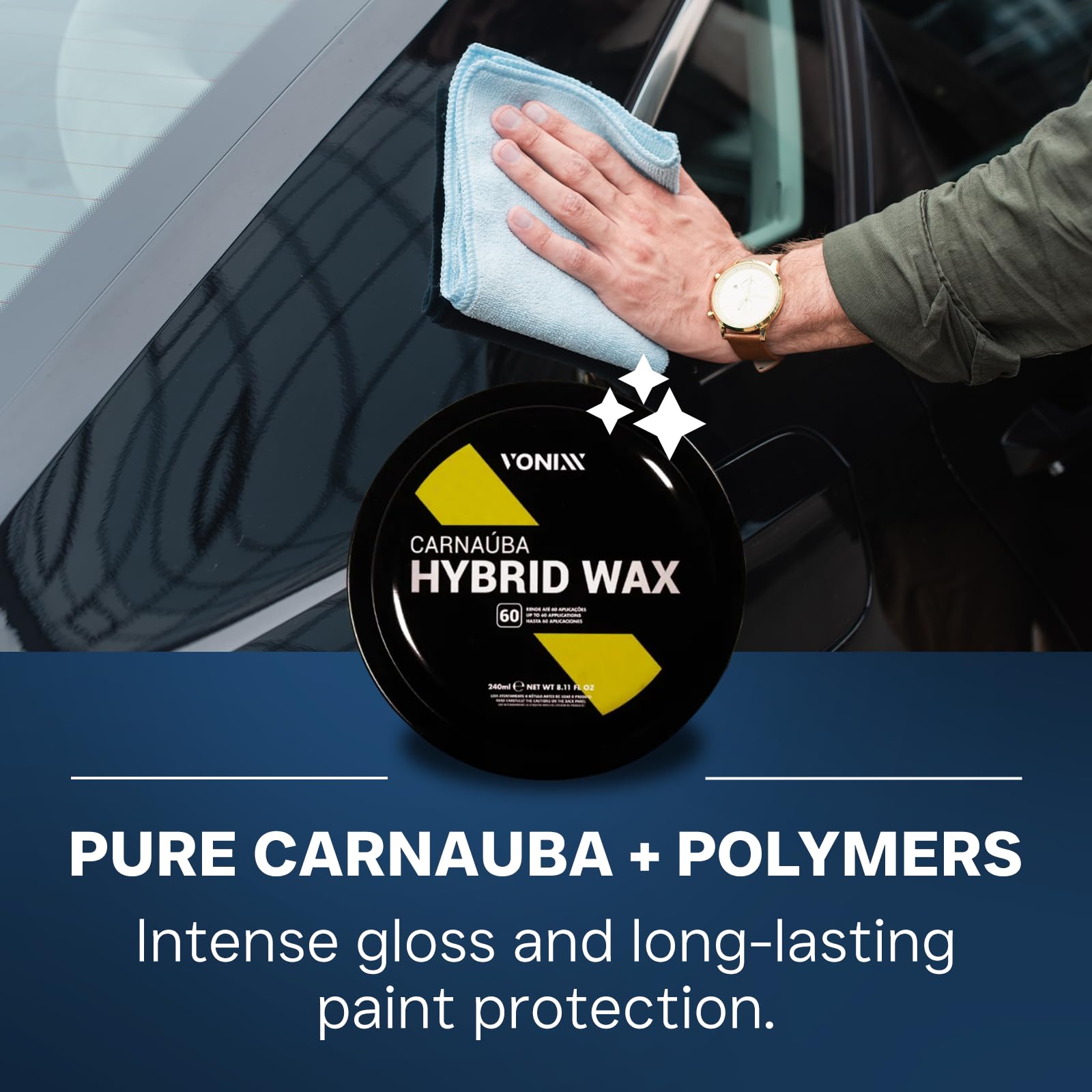 Amazon.co.jp: vonixx CARNAUBA HYBRID WAX, 200 : 車＆バイク