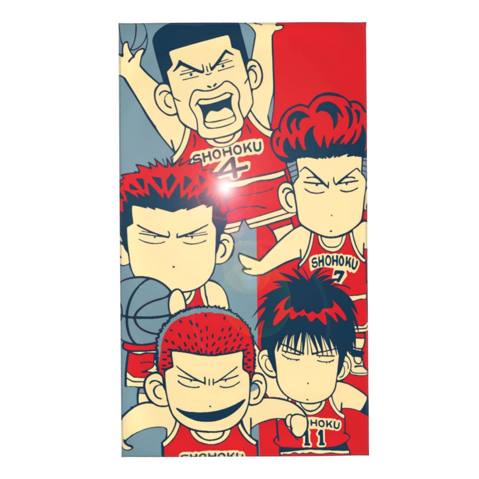 Amazon｜Slam Dunk スラムダンクポスターチームフェイスタオル