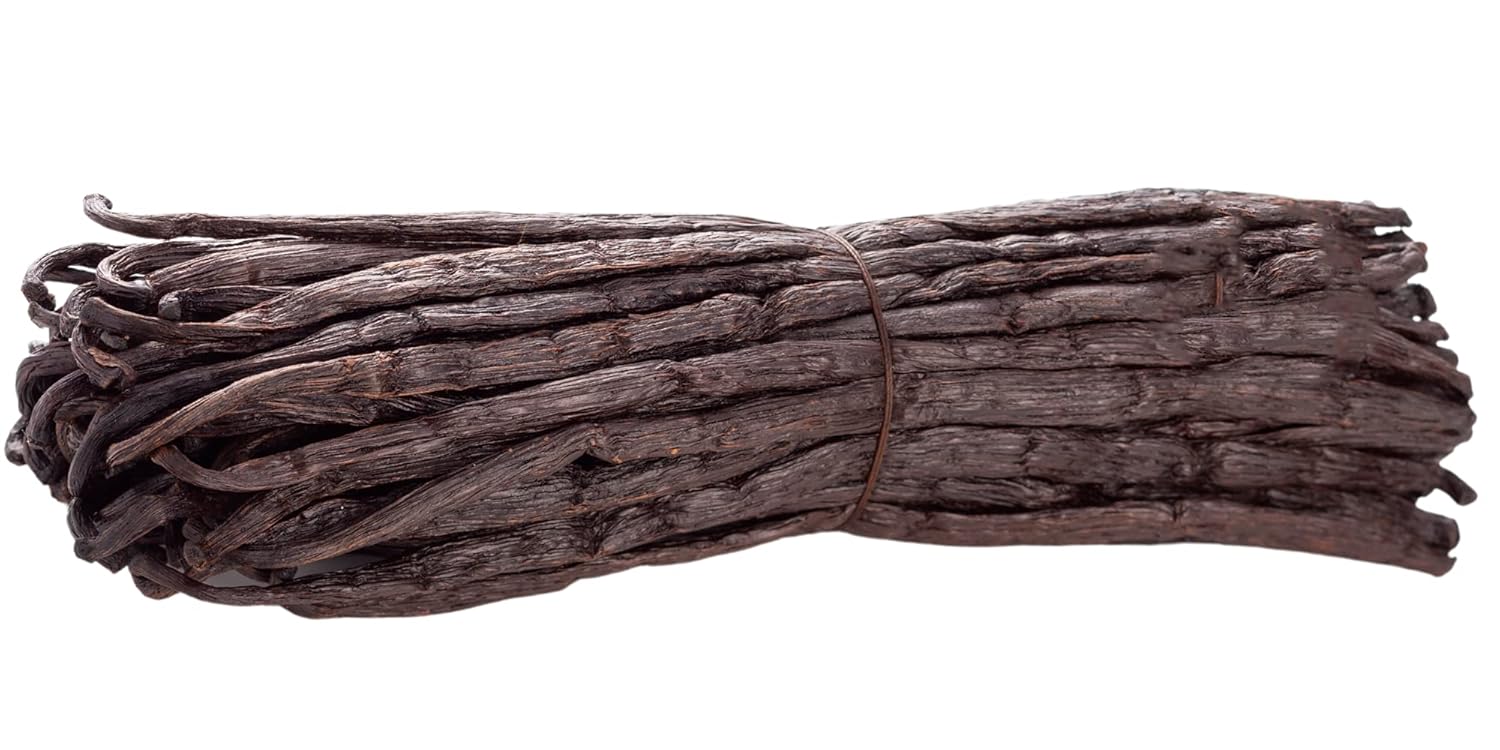 Vanilla Beans Grade B for making vanilla extract 25 pcs