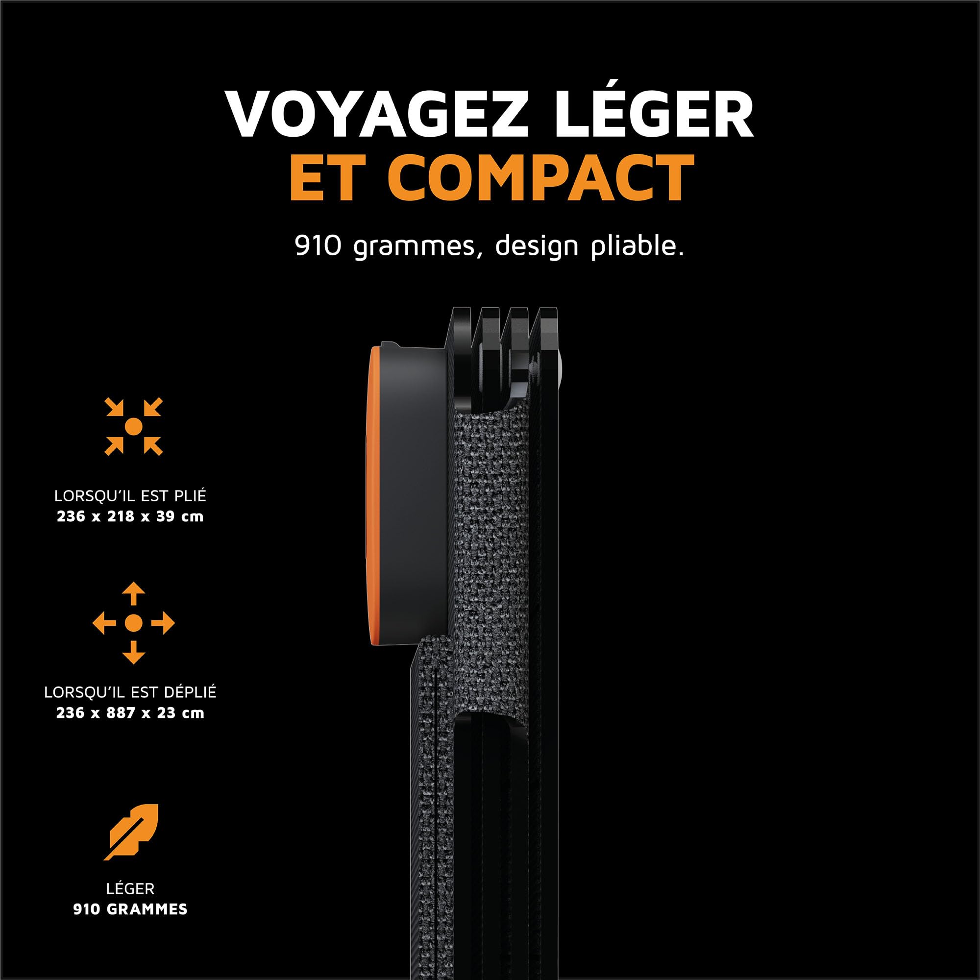 Xtorm SolarBooster, Panneau Solaire de 28W, Pliable, Panneau Solaire Portable, Panneau Solaire Flexible, Monocristallin EFTE, Extérieur, Énergie Solaire