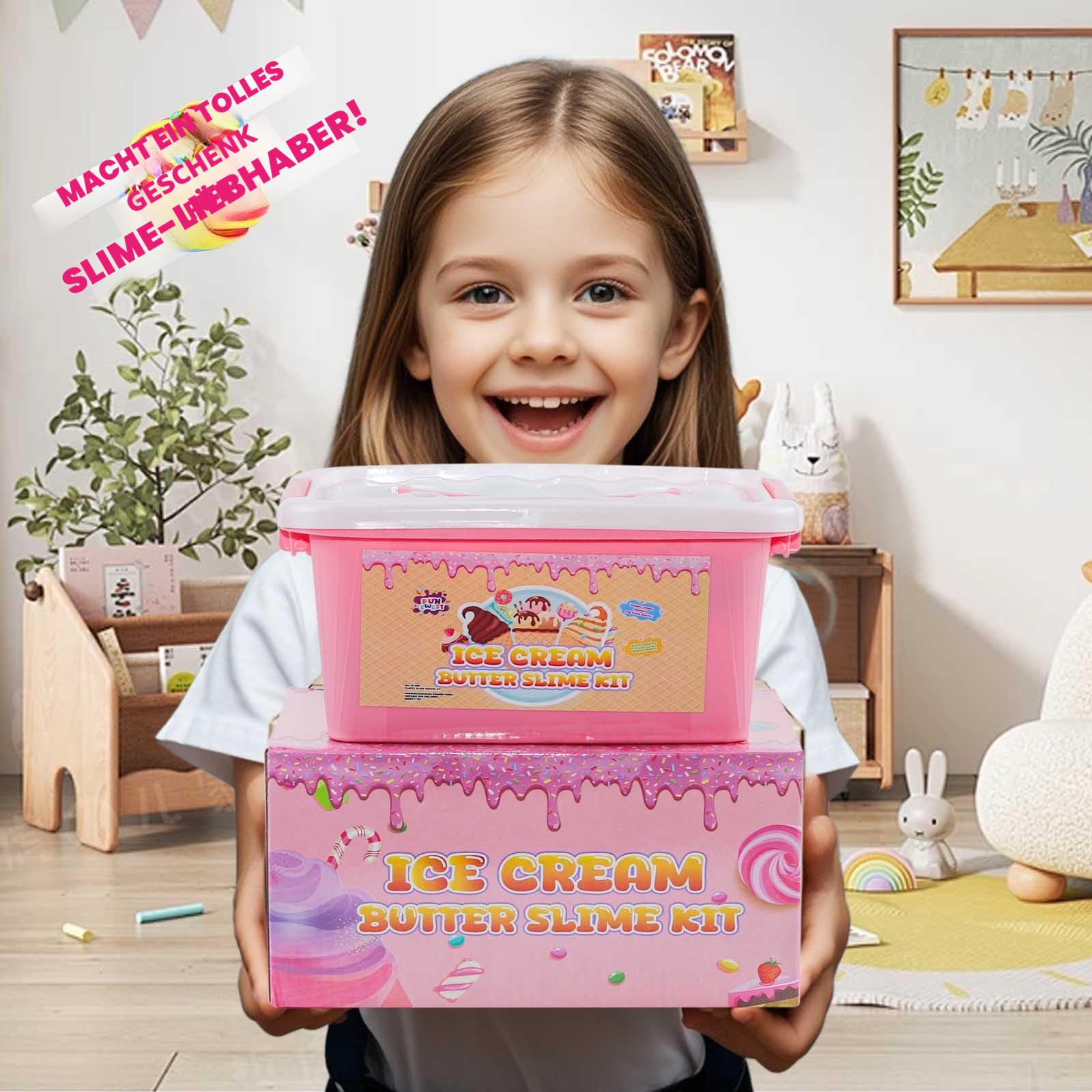 Funewest Schleim Selber Machen Set,DIY Slime Set für Kinder 6-12 | Mini Schleim Set Zum Selber Machen DIY Schleim Kinder, Kreative Geburtstag Party Geschenk Mädchen 6-12 jahre