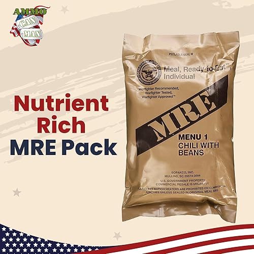 Miniatura 4 de MRE ricos en nutrientes - Comidas portátiles de supervivencia alimentaria - Larga vida útil lista para comer raciones de alimentos de emergencia -