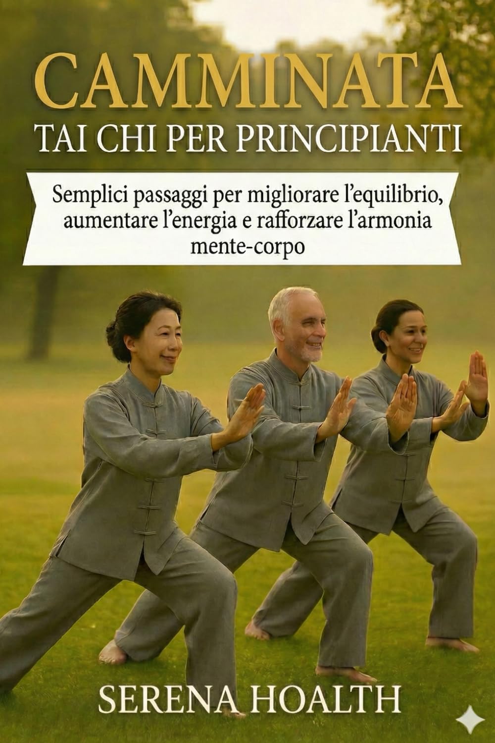CAMMINATA TAI CHI PER PRINCIPIANTI: Semplici passaggi per migliorare l'equilibrio, aumentare l'energia e rafforzare l'armonia mente-corpo