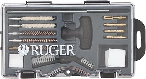 Miniatura 4 de Allen Company Allen Company Ruger - Kit de limpieza compacto para pistolas (kit de 15 piezas)