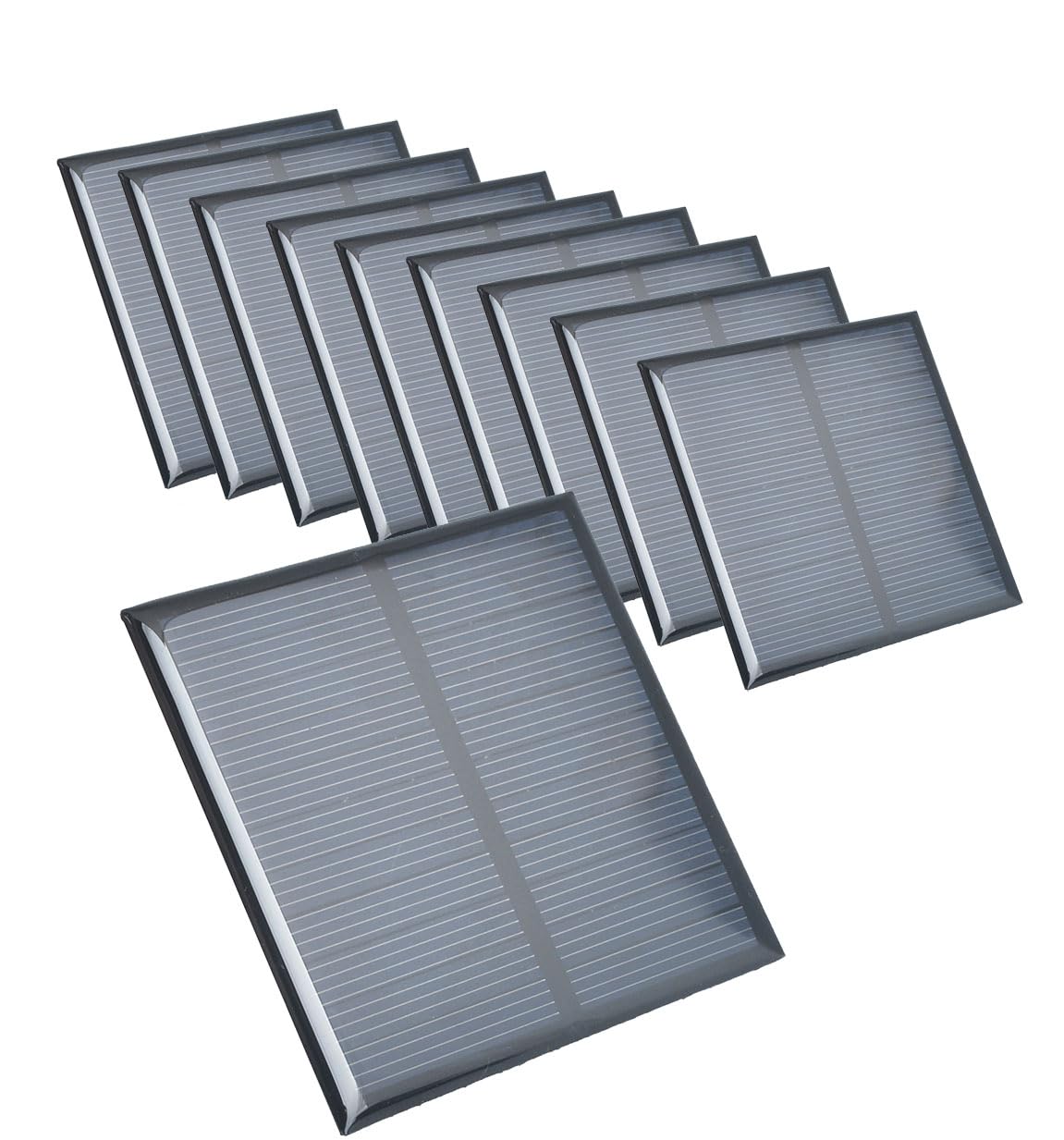 Amazon.com : 10pcs Mini Solar Panel 4V 150mA Small Epoxy