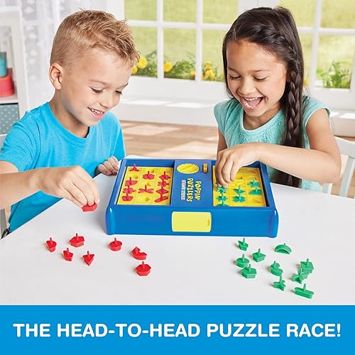 Miniatura 3 de Game Zone Poppin' Puzzlers - Juego de rompecabezas interactivo para 2 jugadores a partir de 4 años - Ayuda a desarrollar habilidades de resolución