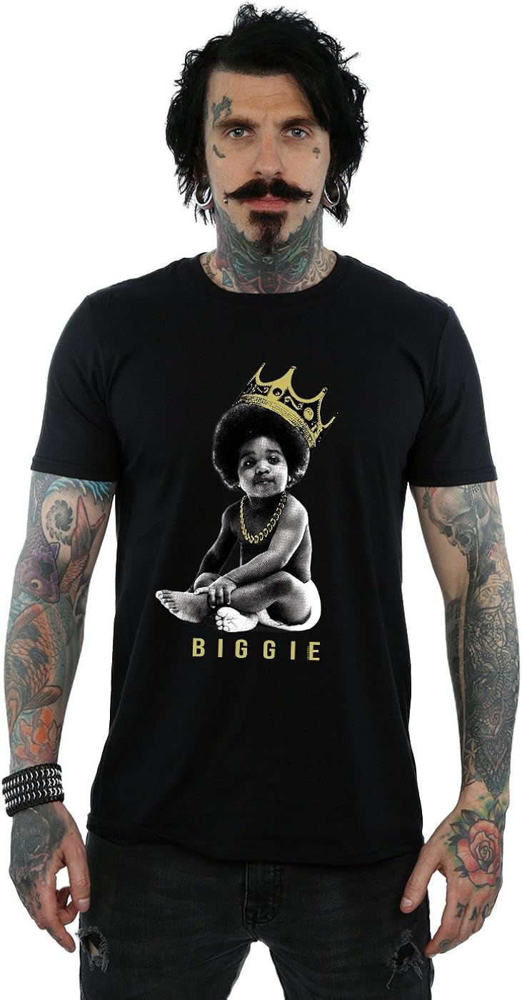 Notorious BIG Men's Baby Crown T-Shirt 
