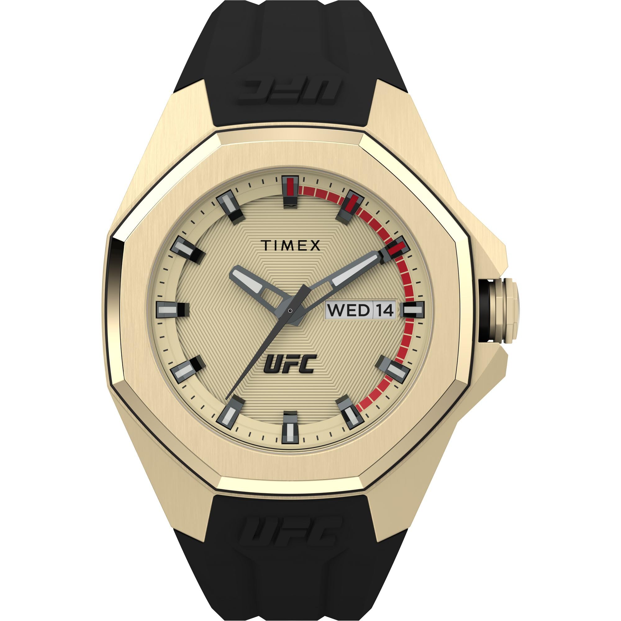 TIMEX Men Gold-Tone Round Stainless Steel Dial Analog Watch- TW2V57100X6 (B0CPVPGQCR) Amazon Price History, Amazon Price Tracker
