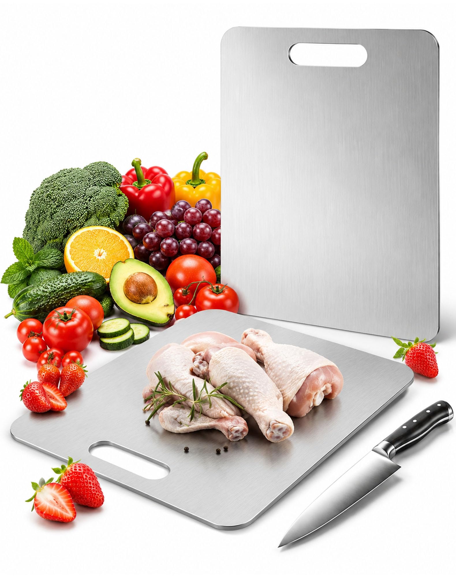 Katori Titanium Chopping Board,Katori Titanium Cutting Board,39X28CM 1Pcs