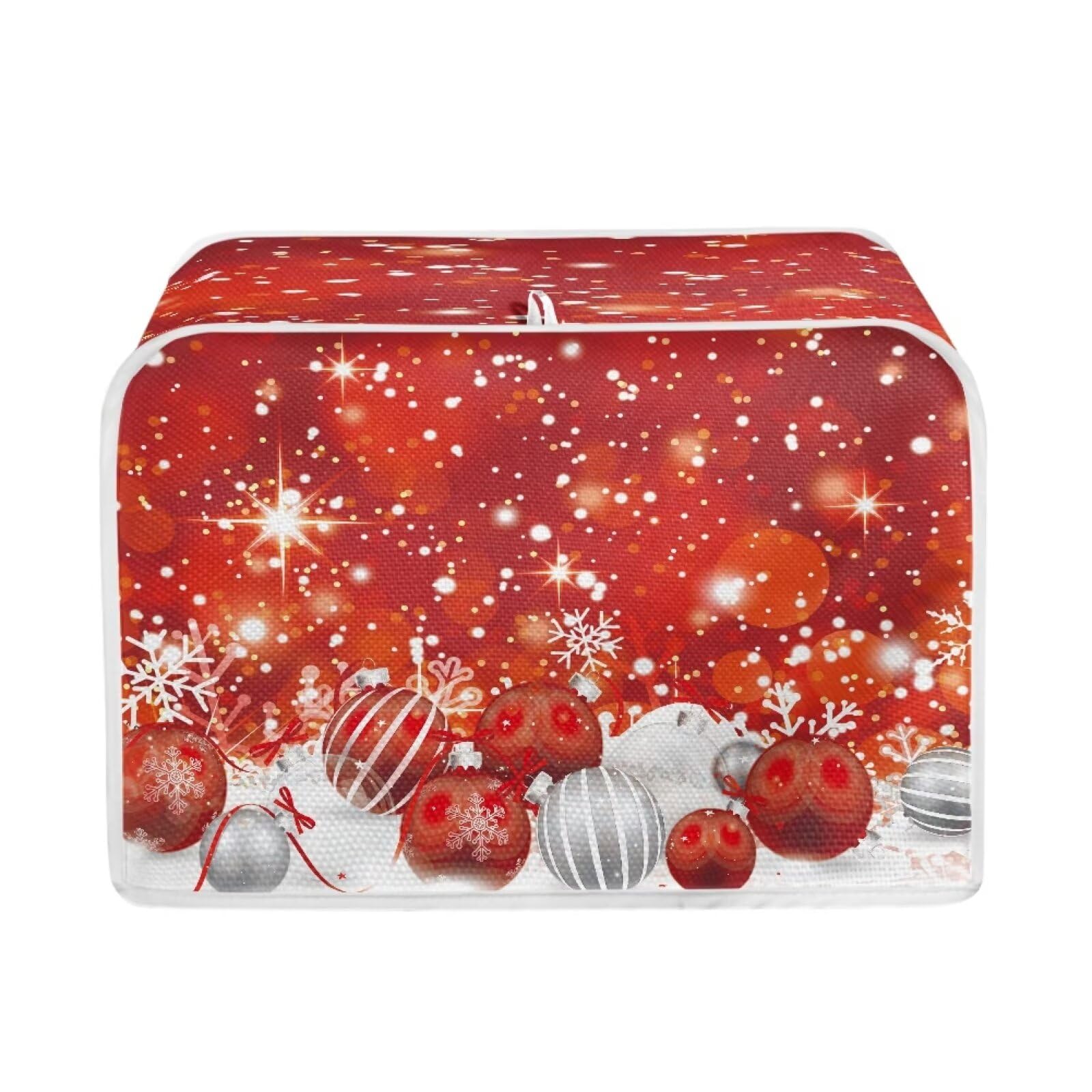 TOADDMOS Christmas Bell Stand Mixer Cover for Kitchen Home Kitchen Appliance Organizer Bag with Pocket Durable Dust Over Toaster Blender Cover Gifts — image 1