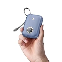 Power Bank 10000mAh 22.5W, Mini Caricatore Portatile con Ricarica Rapida