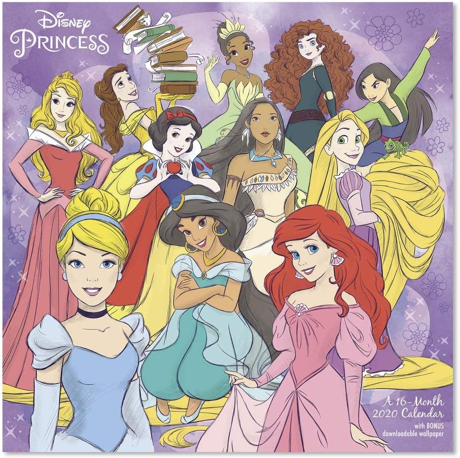 2020 Disney Princess Wall Calendar (DDD2892820)