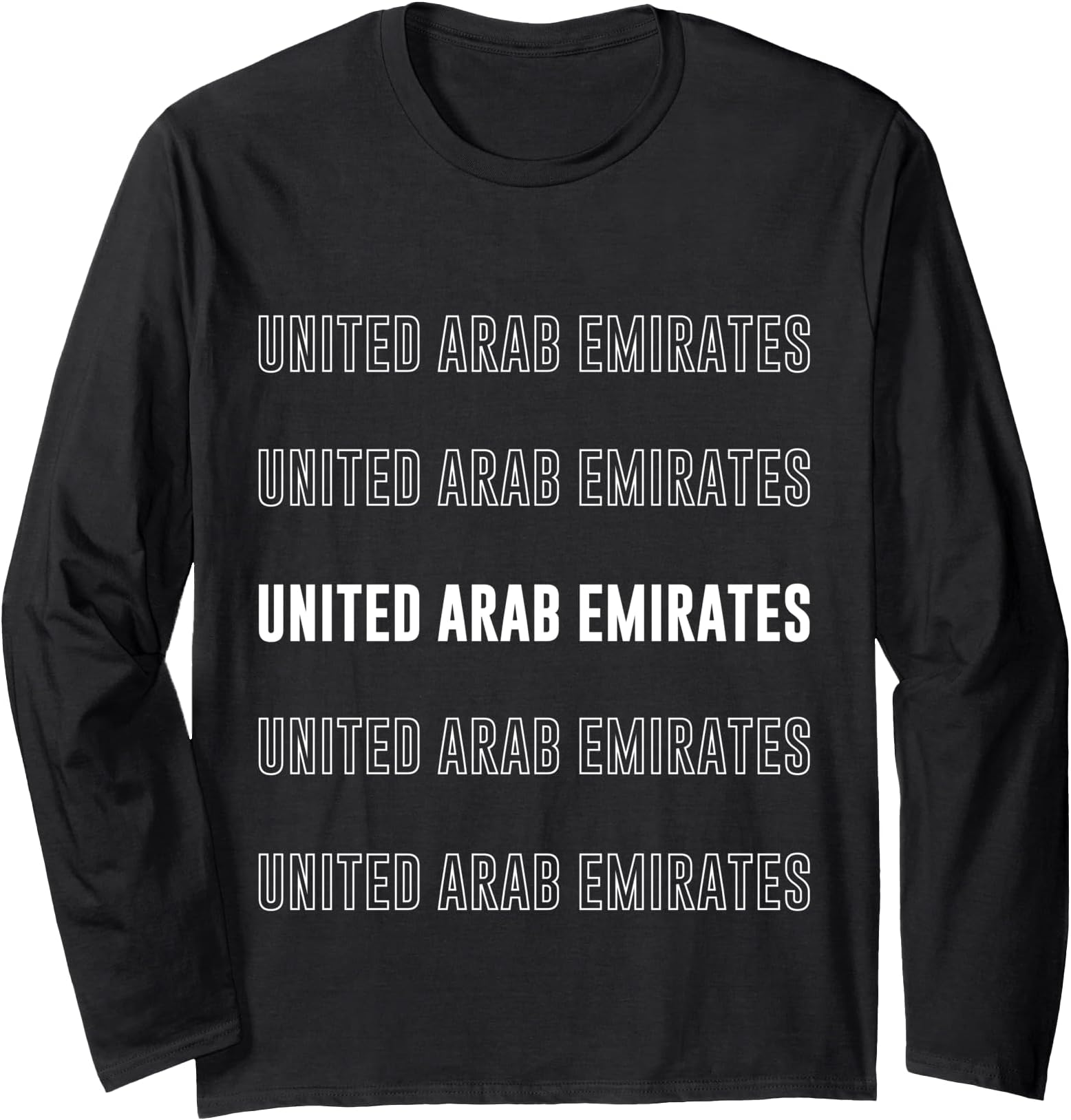 United Arab Emirates Long Sleeve T-Shirt