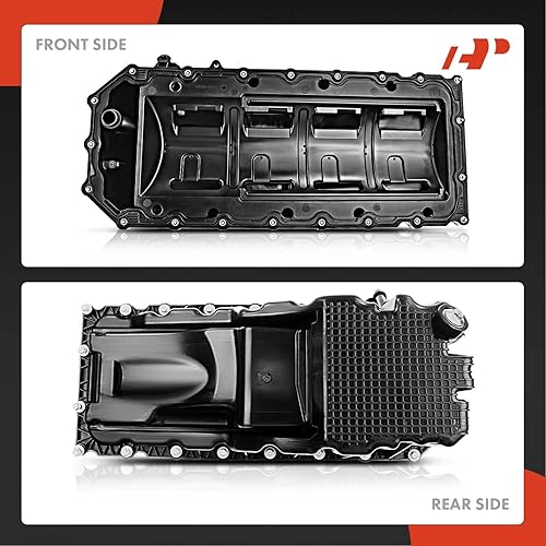 Miniatura 7 de A-Premium Sump de aceite de motor con tapón de drenaje y tornillos, compatible con Dodge Durango 2011-2015, Jeep Grand Cherokee 2011-2018, motor