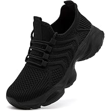 Platform Sneakers for Women Tennis Running Slip on Shoes Walking Gym Athletic Non Slip Workout Chunky Ladies Shoe