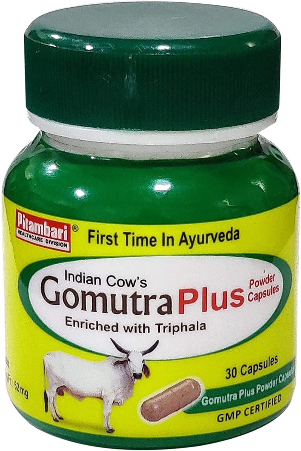 Ayucine Forever Pitambari Gomutra Plus Capsules -30CAP x Pack of 2