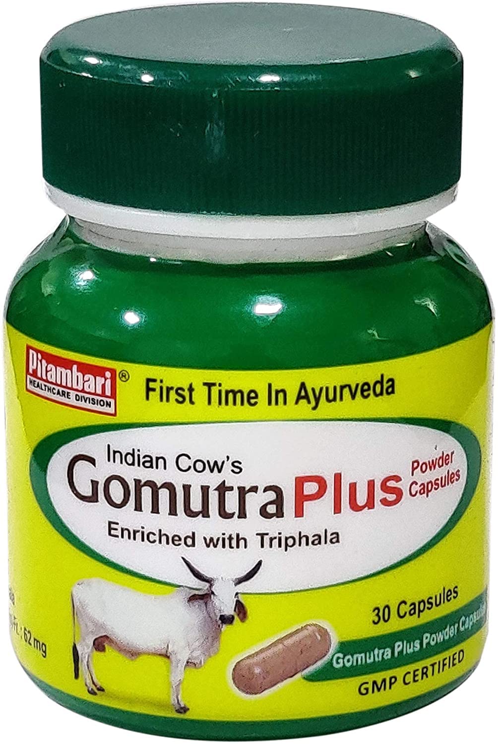 Ayucine Forever Pitambari Gomutra Plus Capsules -30CAP x Pack of 2