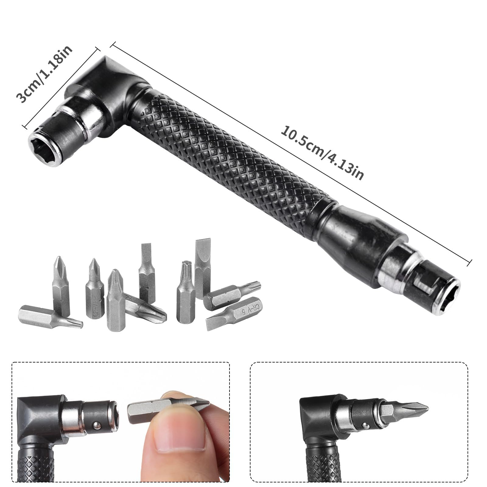 Drill Bit Extension Set - Reach Tight Spaces -4