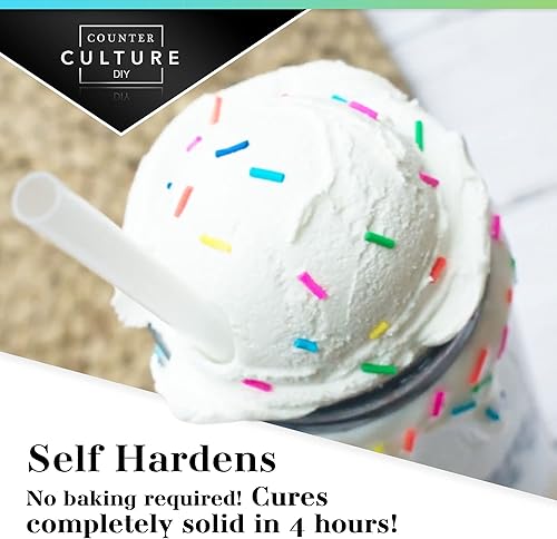 Miniatura 4 de Counter Culture DIY Culture Sculpt - Compuesto de modelado de 2 partes, 16 onzas en total, arcilla artística libre de compuestos orgánicos volátiles