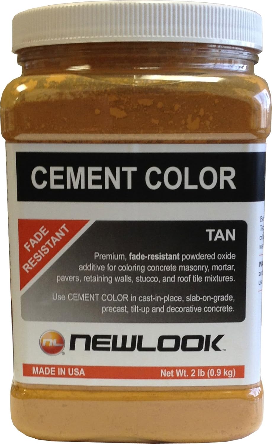 CEMENT COLOR 2 lb. Tan Fade Resistant Cement Color