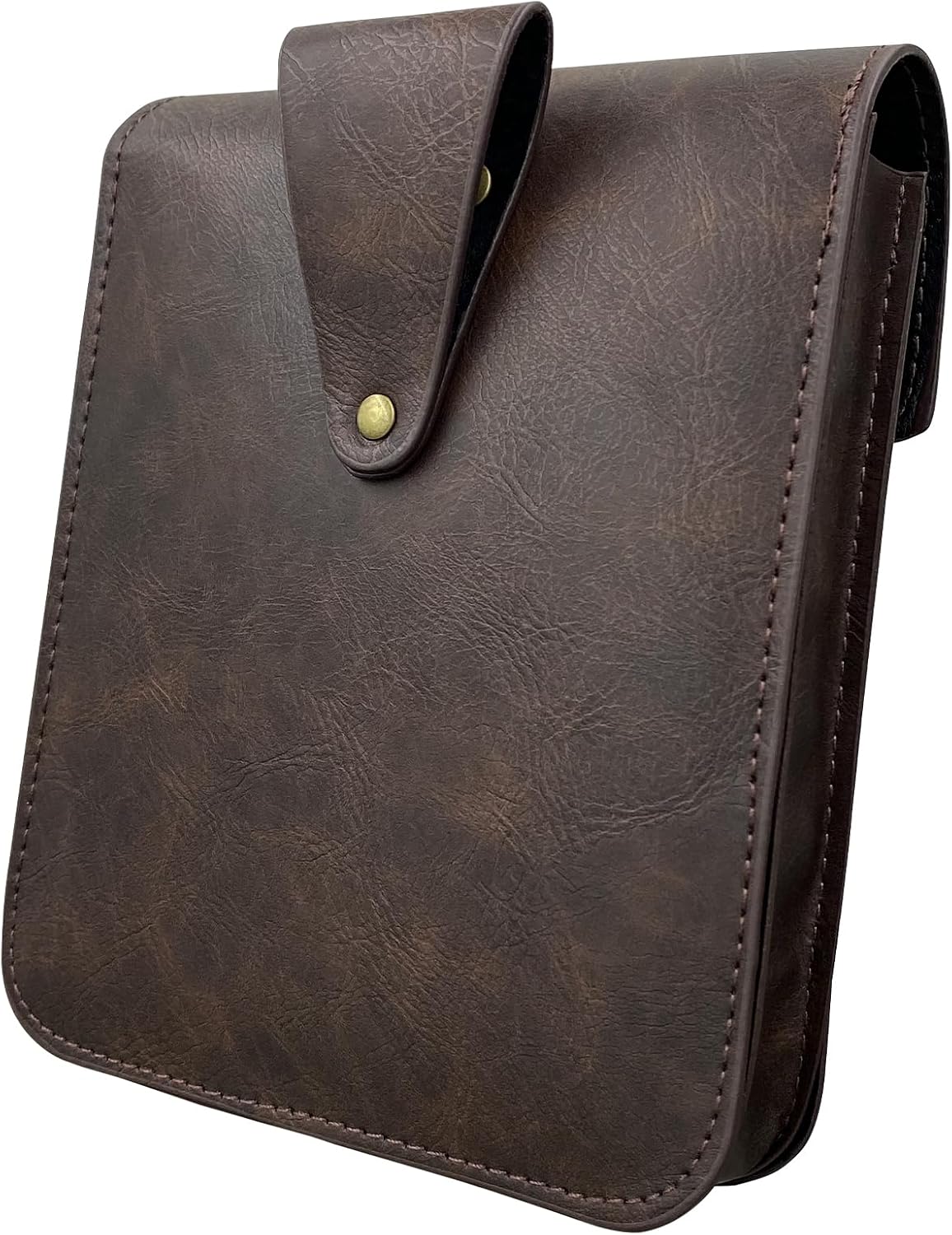 HiiFeuer Vintage Medieval Faux Leather Belt Bag, Retro Middle Ages Belt Pouch Waist bag, Portable Side Pack For LARP Ren Faire - Image 3