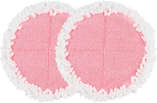 VMAI Electric Mop Replacement Pads, Cleaning Pads for G700 & P700 Cordless Electric Mop, Pink