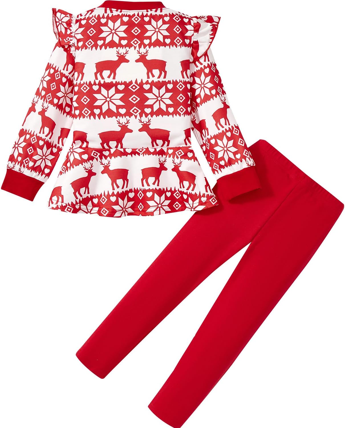 RETSUGO Little Girls 2 Piece Clothing Sets Toddler Unicorn Sweatshirts and Leggings Cotton Fall Winter Casual Outfits 3-8T