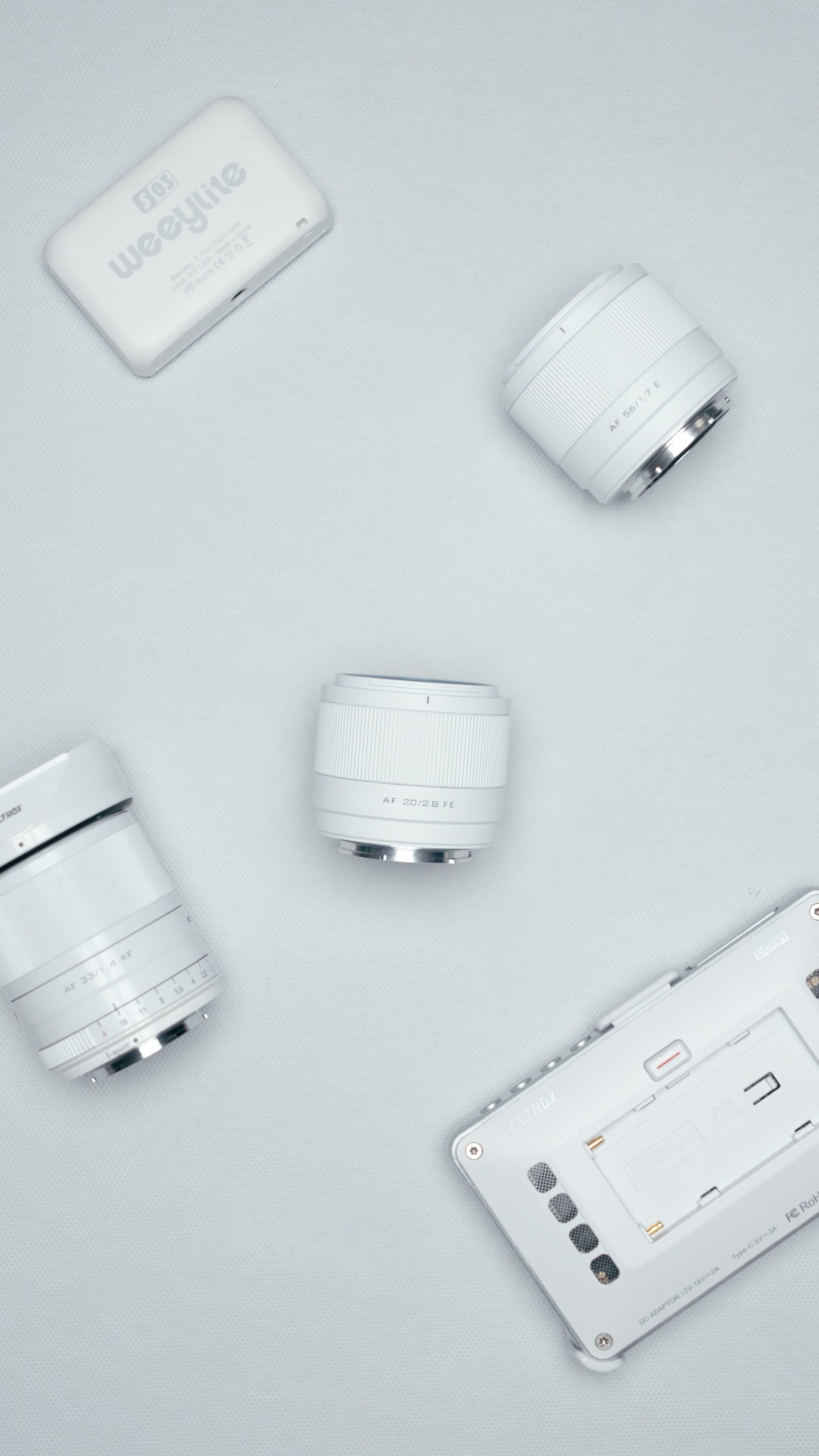 VILTROX Objectif 20mm F/2.8 FE Édition Limitée Blanc Pour Sony E-Mount