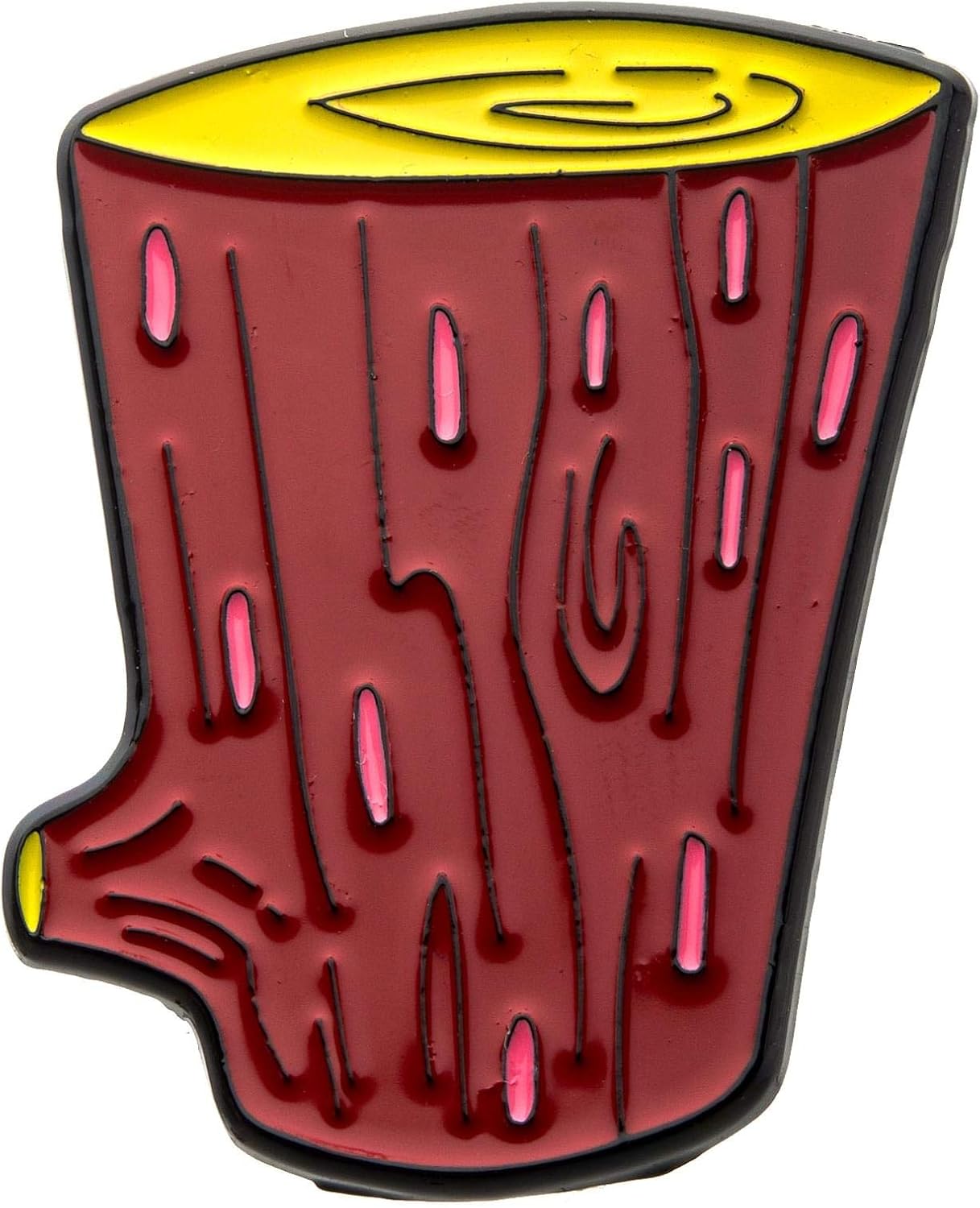 Nickelodeon Ren & Stimpy Log Enamel Pin Clothing, Shoes