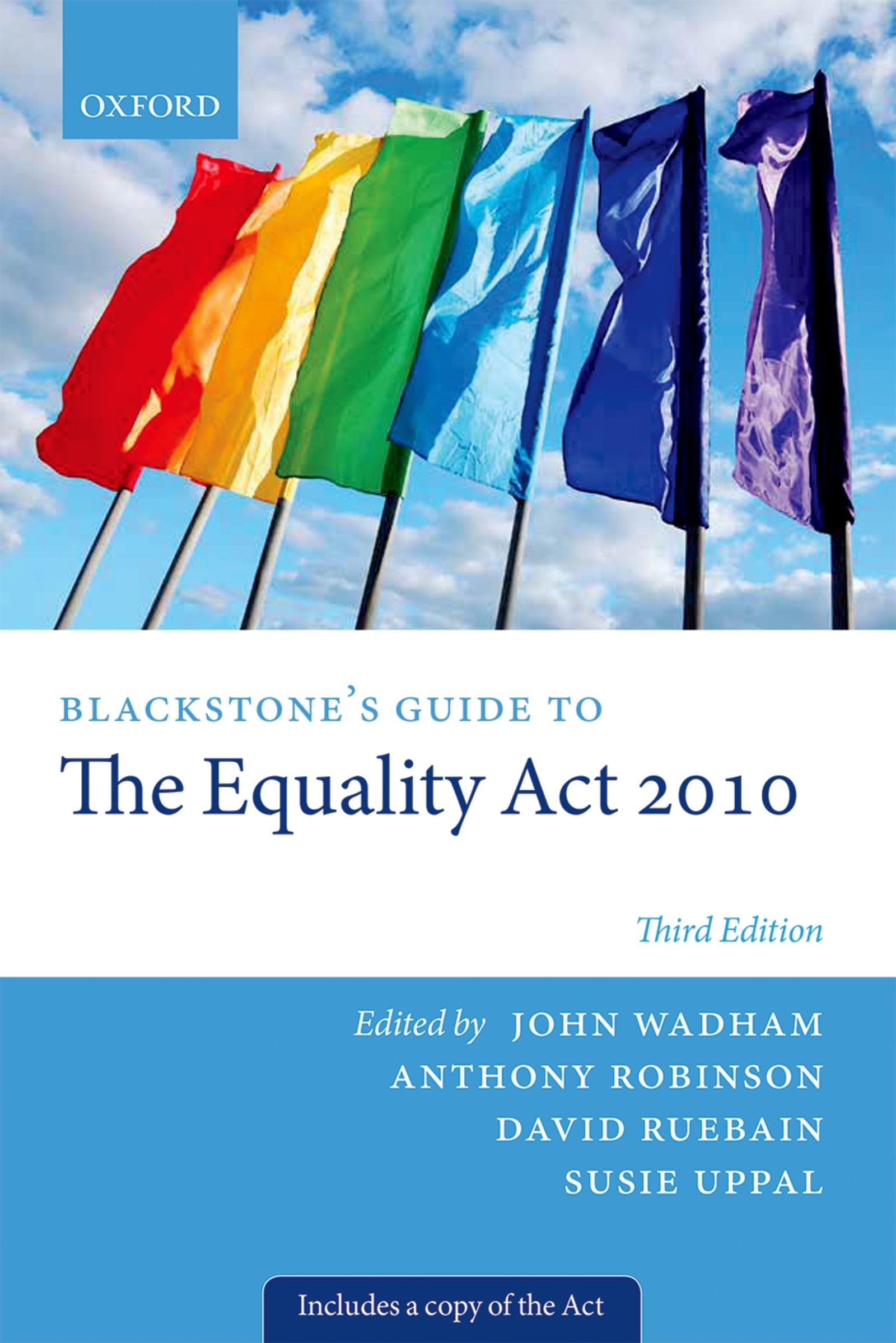 Blackstone's Guide to the Equality Act 2010 (Blackstone's Guides)