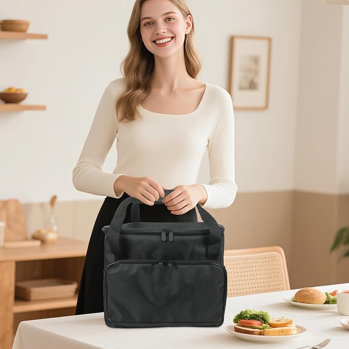 Bolsa para transportadora de freidora de aire resistente al calor miniatura 2