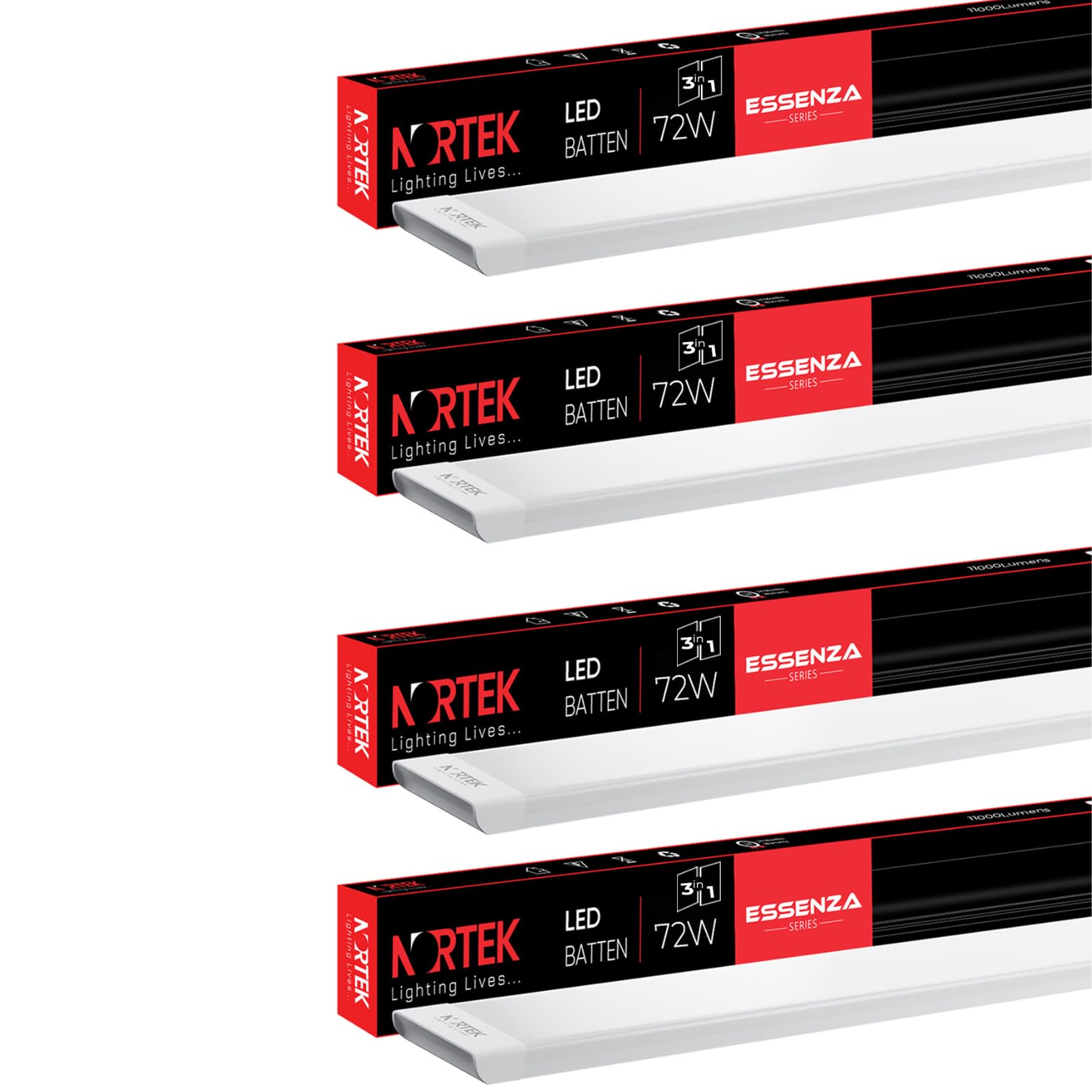 Nortek Essenza LED Tube Light - Bright White & Slim Design -13 Nortek Essenza LED Tube Light - Bright White & Slim Design -13
