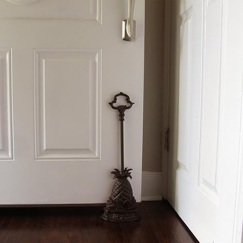 Miniatura 6 de Treasure Gurus - Tope de puerta de hierro fundido pesado con asa de transporte