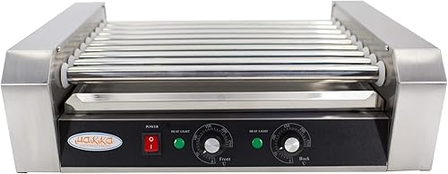 Vista 10 de Hakka - Parrilla comercial para perros calientes con 7 rodillos