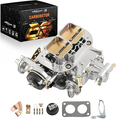 maXpeedingrods Carburador universal 3838 DGEV DGAS DGES compatible con Toyota, BMW, Mercedes, Benz, Nissan, VW, Mitsubishi, Jeep Suzuki, 390 CFM,