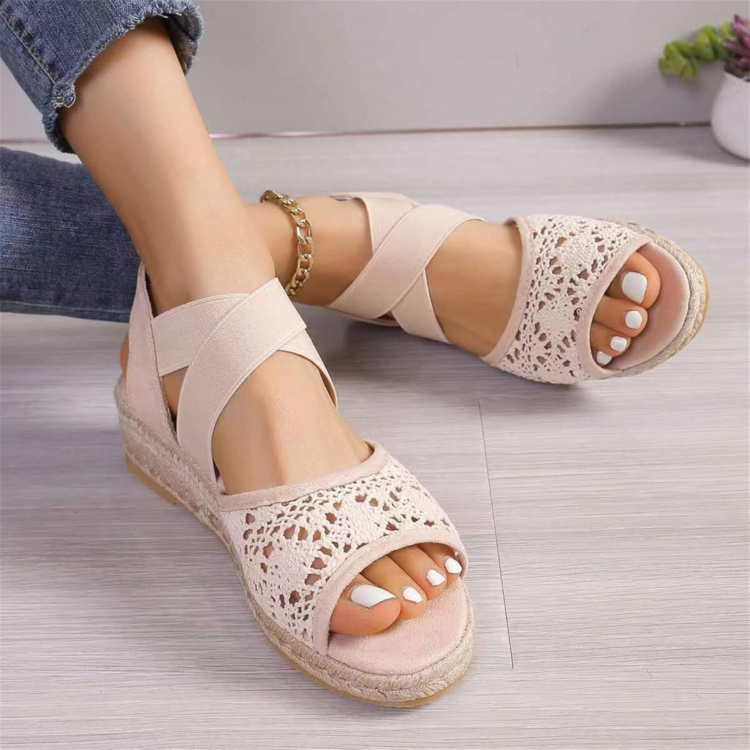 Open Toe Orthopedic Shoes For Women ZHAOXX Nevriz Orthopedic High - Main Image