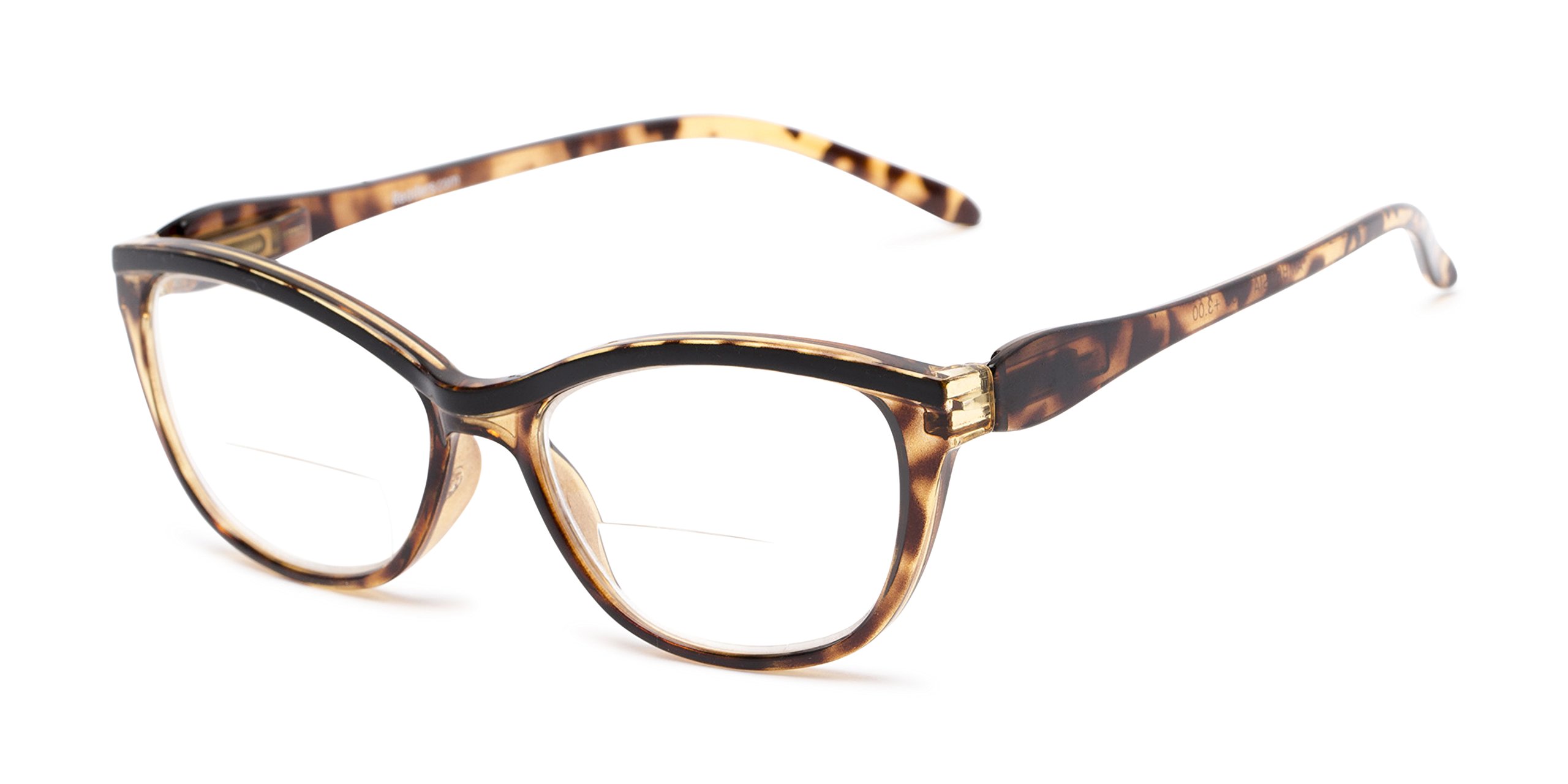 Readers.com Reading Glasses: The Ambrosia Bifocal cat-eye Style for female