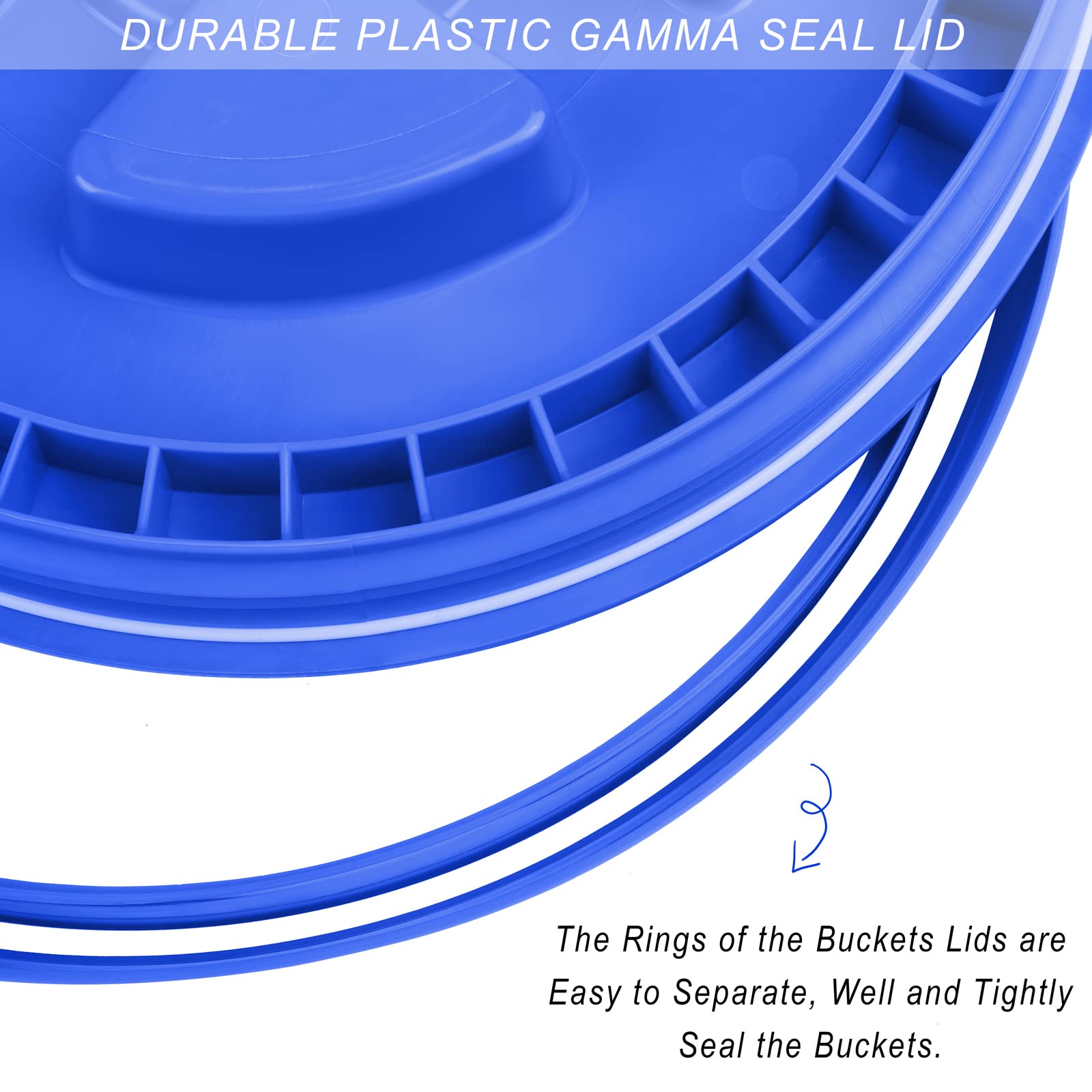 Aodaer Coperchio a tenuta stagna gamma da 4 pezzi, coperchio a spirale per alimenti, coperchio riutilizzabile, coperchio in plastica, coperchio per contenitori per alimenti (rosso, giallo, blu, verde)