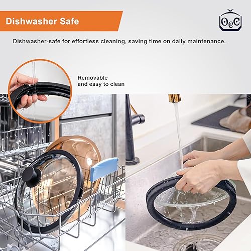 Miniatura 9 de OEC Libera la inspiración culinaria! Tapa de microondas con bloqueo de agua, mantiene la humedad, evita la sequedad, cocinar más fácil, sabor y