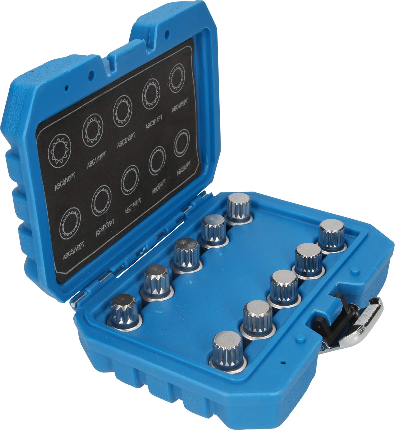 BRILLIANT TOOLS BT691310 Assortiment de systèmes antivols de roue pour VW, 10 pcs [Powered by KS TOOLS]