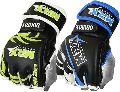 MRX MMA - Guantes de agarre para hombres, artes marciales, entrenamiento de lucha, guantes de lucha