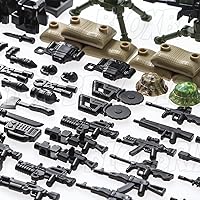 Vista 3 de 215 ametralladoras de armas, rifles de juguete, aplicables a las principales marcas, pistolas para minifiguras, añadir en el poste de centinela