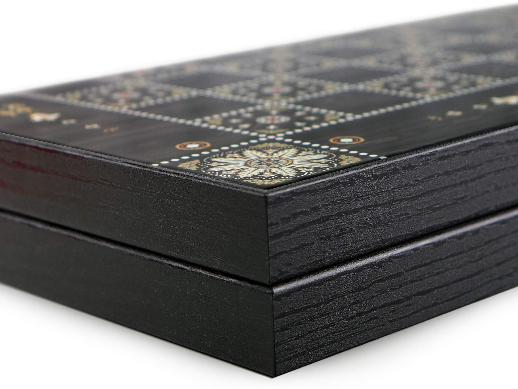 Backgammon Tavla DAMA XXL - Jeux de société - Aspect perle