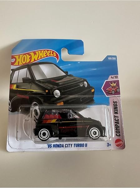Hot Wheels Tekli Arabalar 85 HONDA CITY TURBO 2 (KISA KART) JJJ66