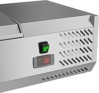 Vista 4 de KoolMore SCDC-3P-SG Refrigerador comercial, 40 pulgadas, plateado