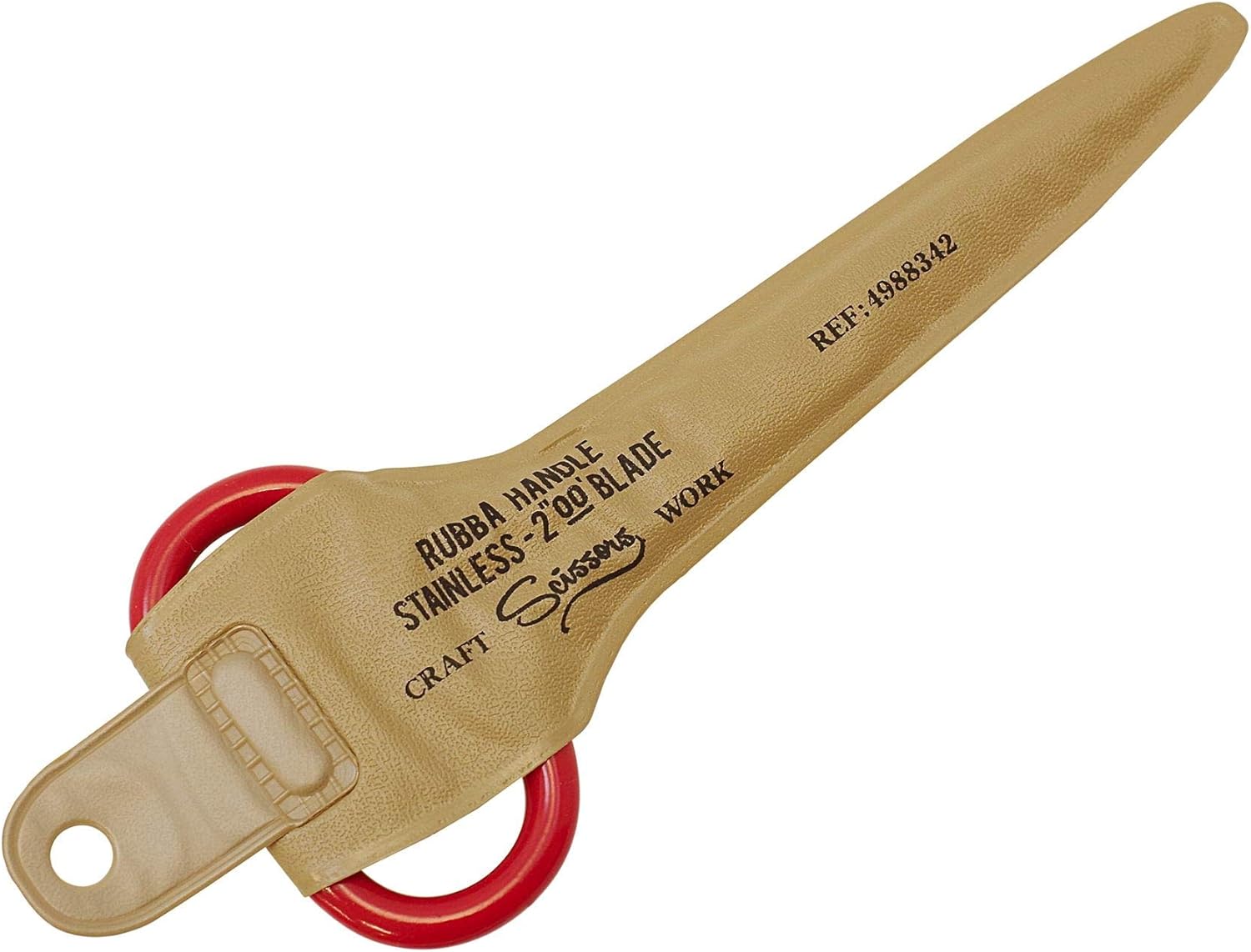 PENCO DP177 Stainless Steel Scissors, Red